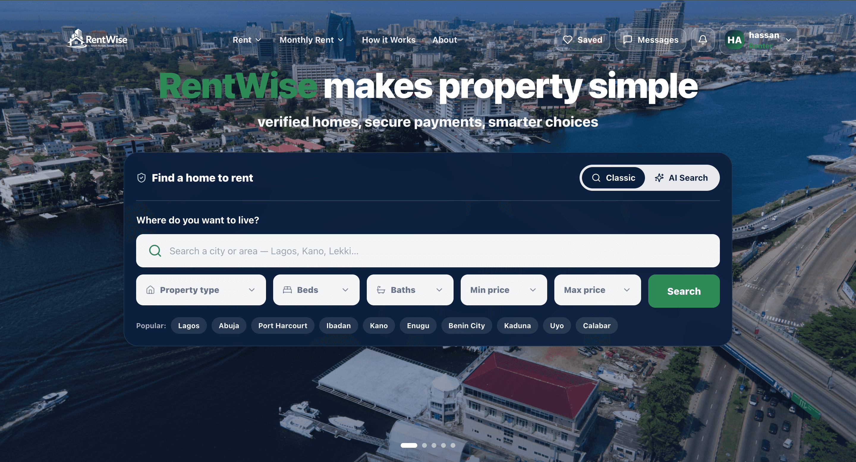Property listings